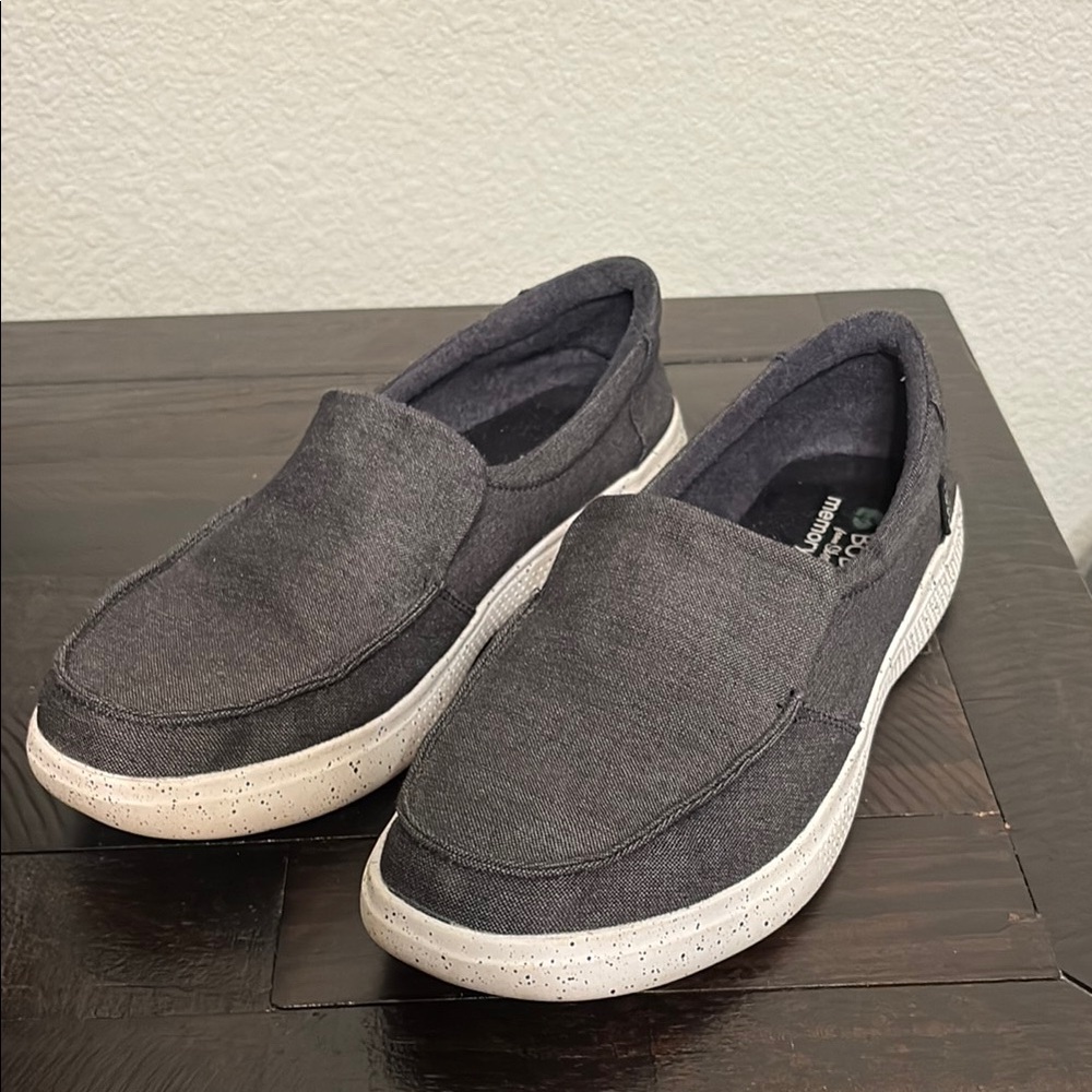 BOBS from Skechers Charcoal Slip-On Loafers